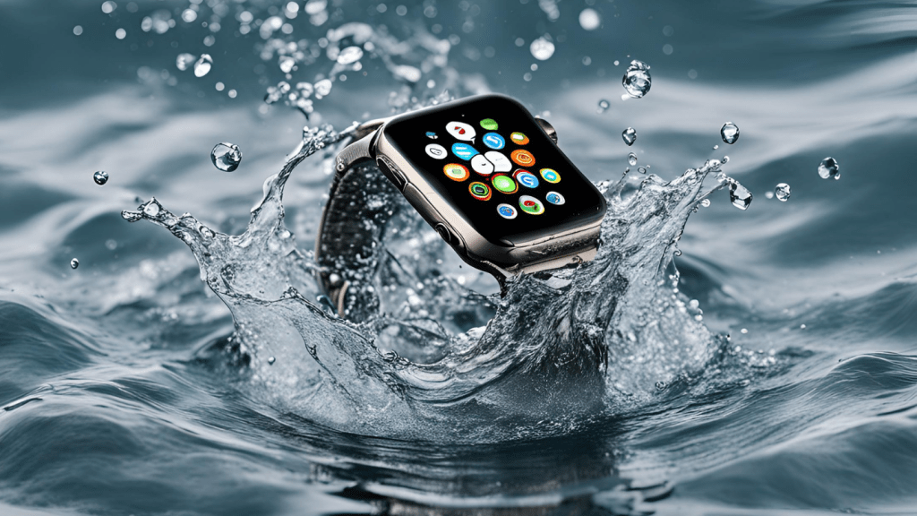 Apple Watch im Wasser